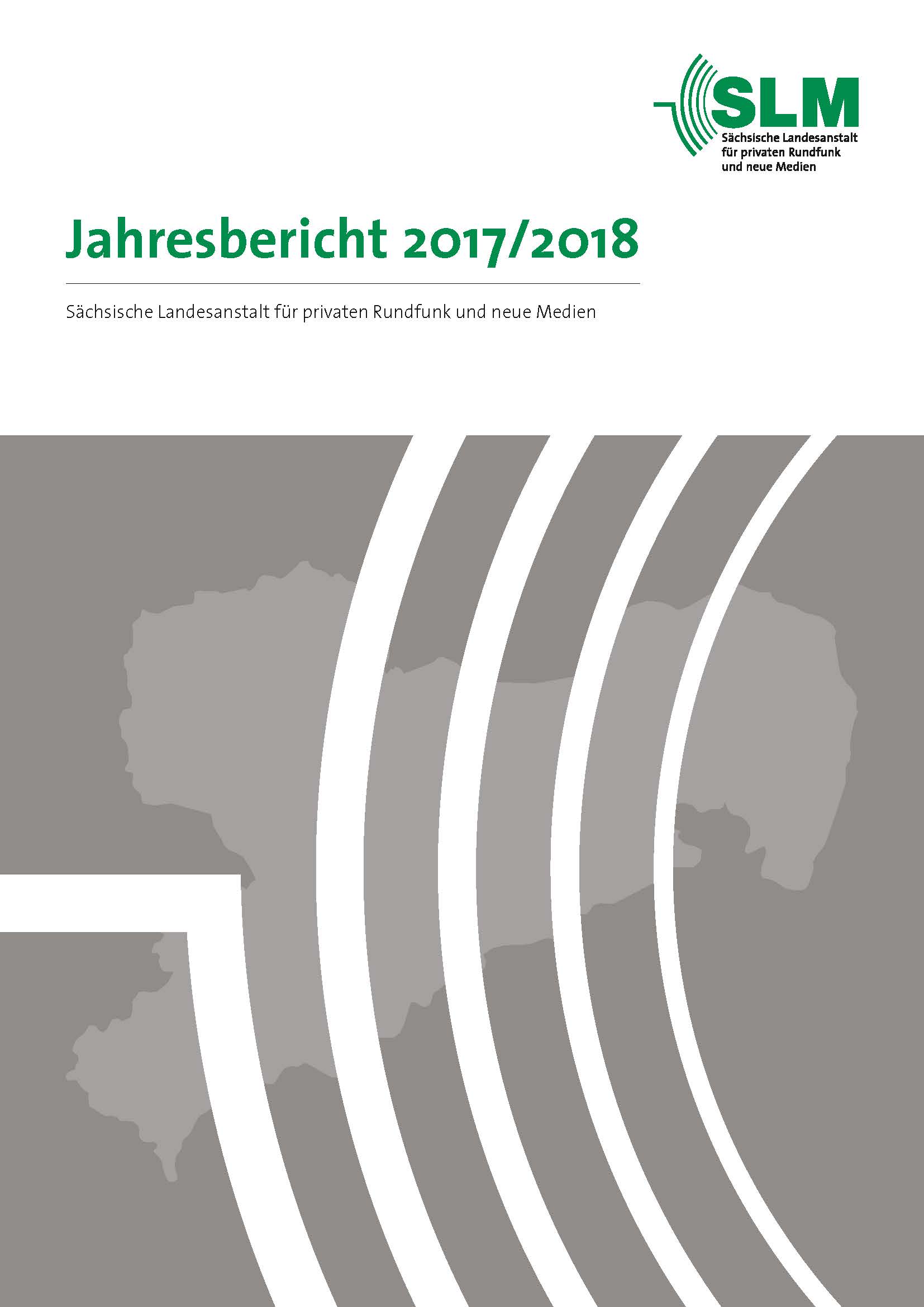 Es wird der Titel des Jahresberichtes 2017/2018 gezeigt